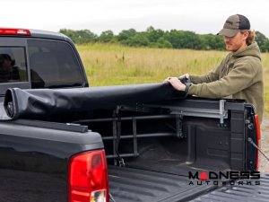 Nissan Frontier Bed Cover - Roll Up - Soft Cover - 5' Bed Nissan Frontier Bed Cover - Roll Up - Soft Cover - 5' Bed